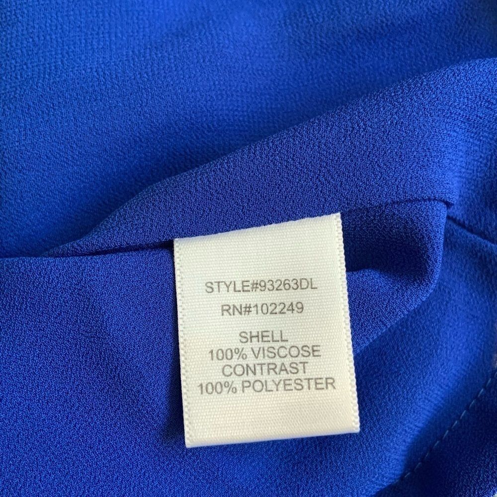 Skies Are Blue Cobalt Sleeveless Dress - Picture 6 of 7
